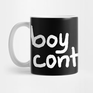 boy continued Mug